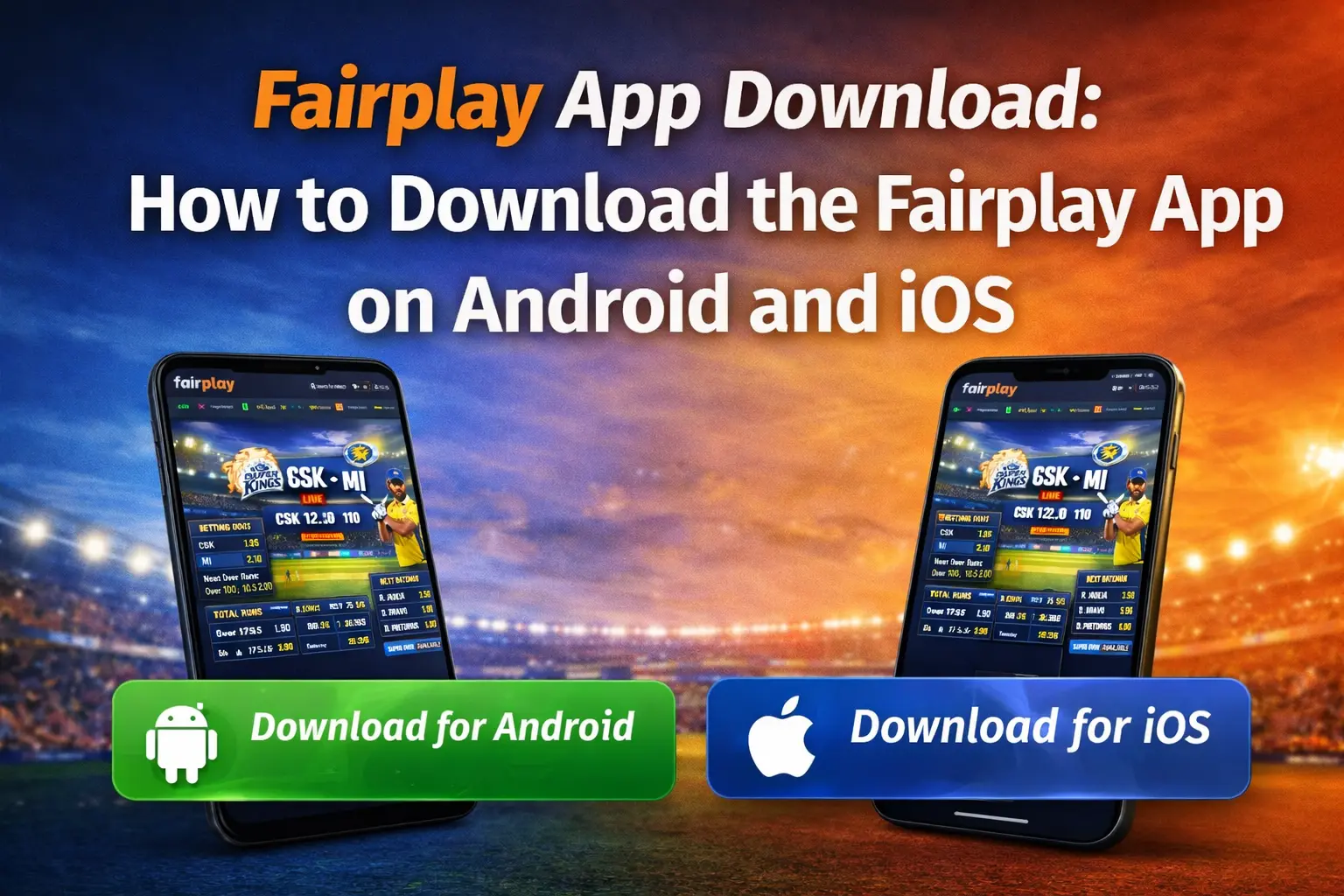 Download the Fairplay App
